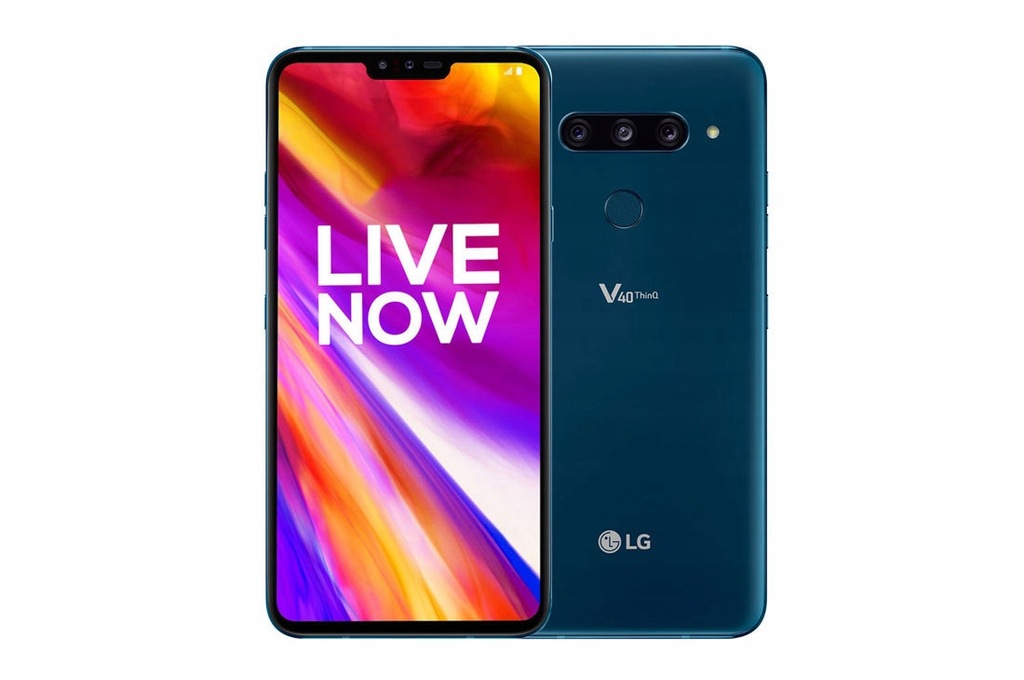 nowy PL LG V40 THINQ DUAL NIEBIESKI bez simlocka