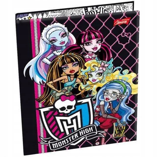 SEGREGATOR MONSTER HIGH A6 SZKOLNY DLA DZIEWCZYNKI