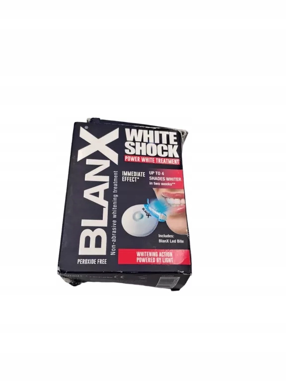 BLANX WHITE SHOCK TREATMENT 50ML+LED BITE USZK OP
