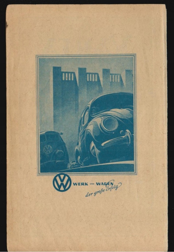 14054 Reklama Volkswagen Werk-Wagen der große Erfolg. Verso: Varta Auto-Atl