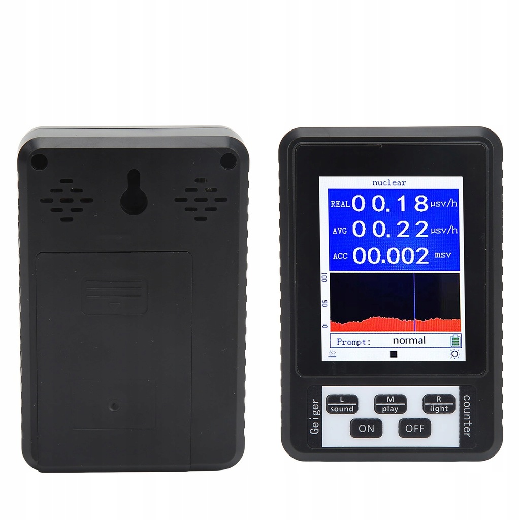 DETEKTOR PROMIENIOWANIA JĄDROWEGO LICZNIK GEIGERA