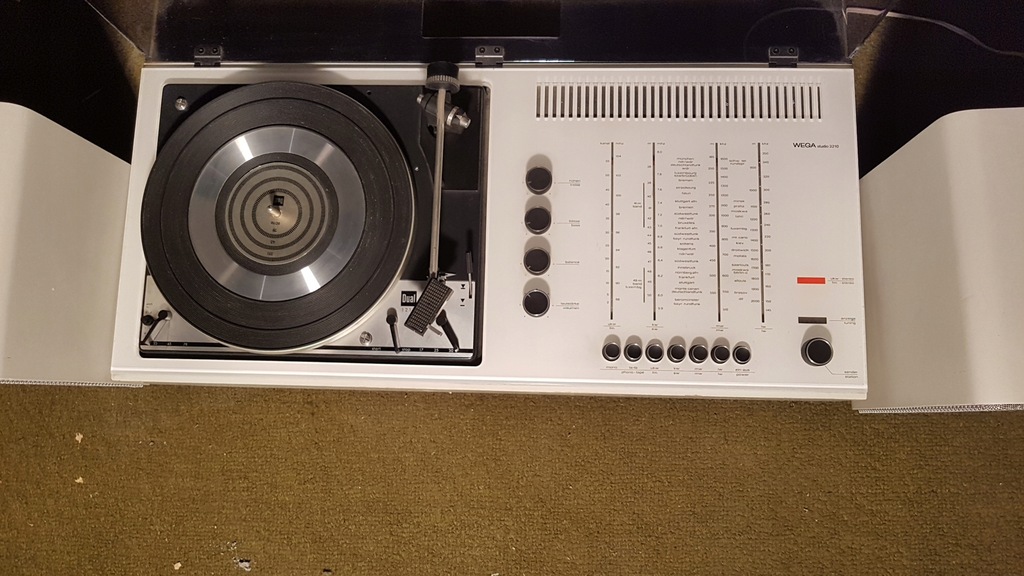 wega studio 3210 amplituner + gramofon dual 1214