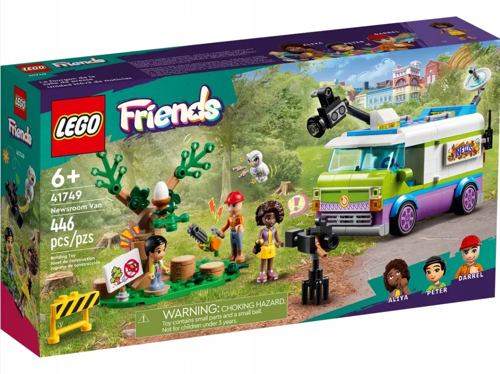 LEGO FRIENDS Reporterska furgonetka 41749