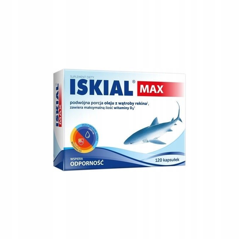 Iskial Max kapsułki 120 sztuk