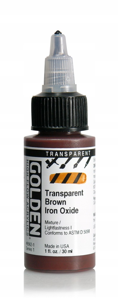 Golden HIGH FLOW Acryl 30ml Trans Yellow Iron Oxid