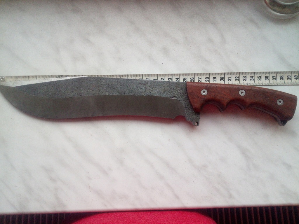 Nóż maczeta handmade knifemaking