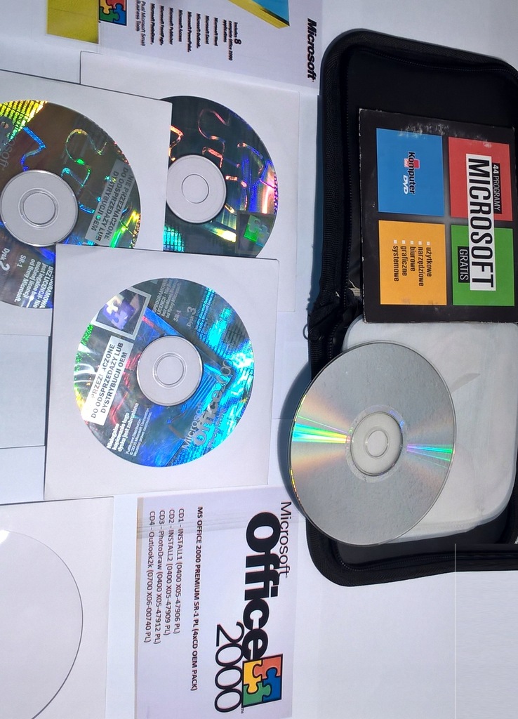 MS OFFICE 2000 PREMIUM SR-1 PL 5xCD Zeataw OEM PL - 8962537580 - oficjalne  archiwum Allegro