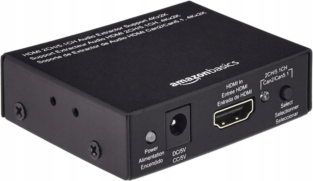 ROZDZIELENIE SYGNAŁU SPLITTER AUDIO HDMI SPDIF 4K