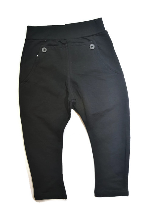 Spodnie czarne dresowe 92 / 98 cm sportowe