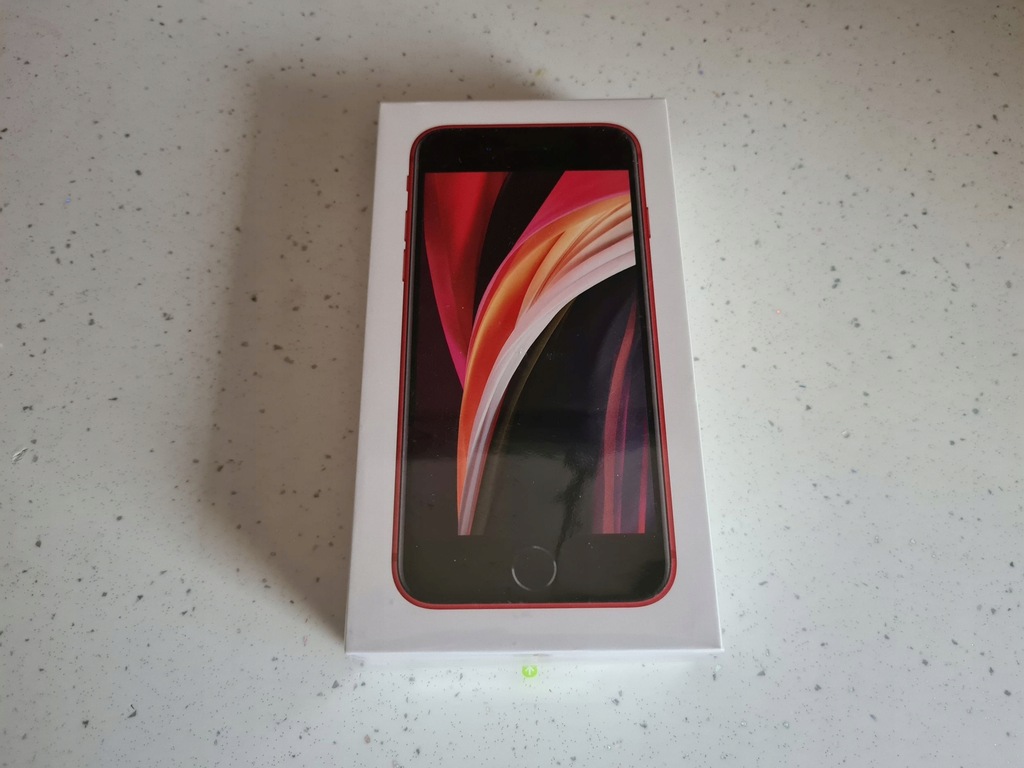 IPHONE SE 2020 RED ZAFOLIOWANY CZERWONY BEZ BLOKAD