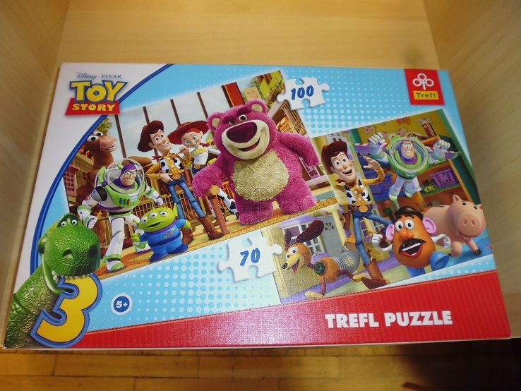 .Puzzle Toy Story 3- 100 elementow wiek 5+Trefl