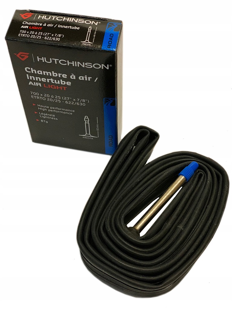 Dętka HUTCHINSON ROAD AIR LIGHT 700X20-25 60MM PRE