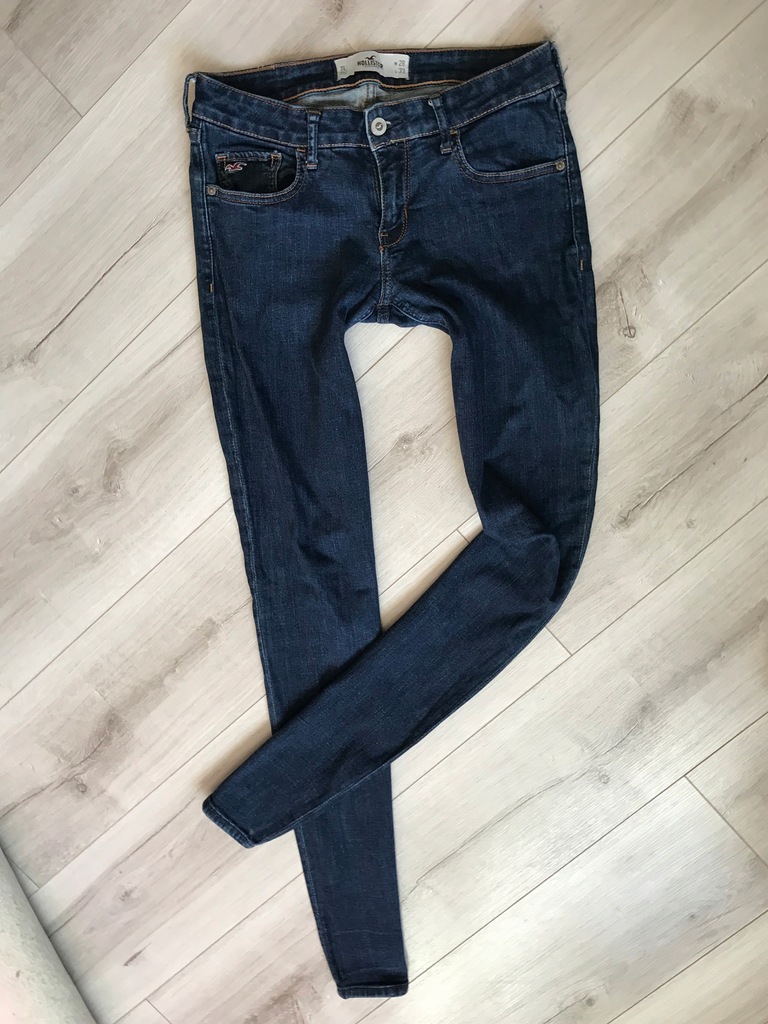 HOLLISTER spodnie jeans rurki stretch 28 38 M