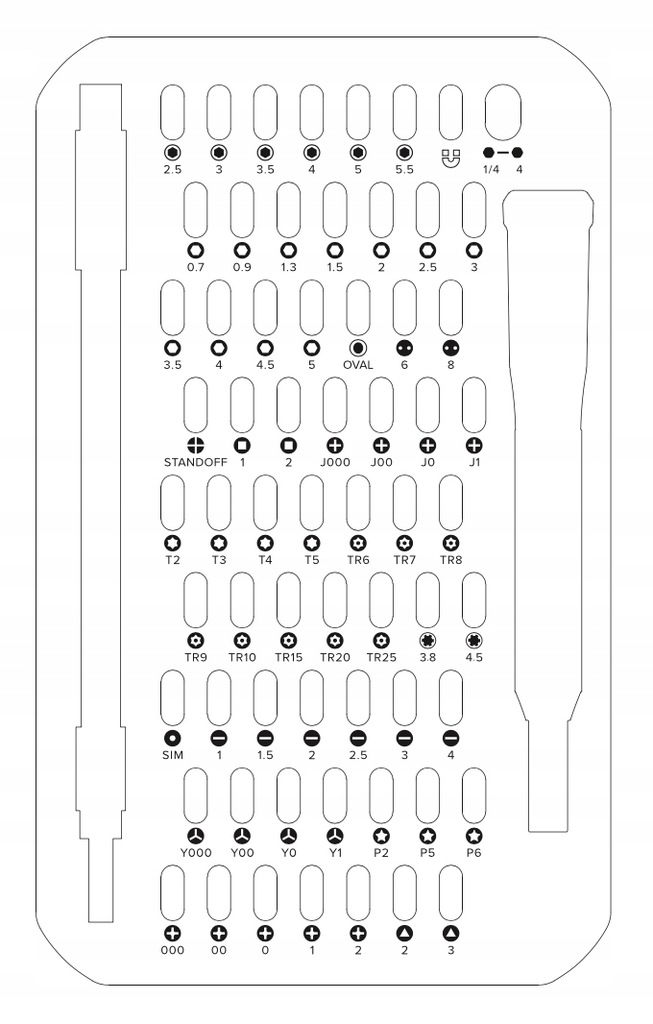 Купить IFixIt Mako Driver Kit 64-битные прецизионные инструменты: отзывы, фото, характеристики в интерне-магазине Aredi.ru