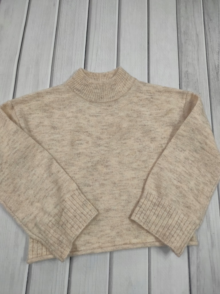 Primark Sweterek beżowy dla dziewczynki r. 134