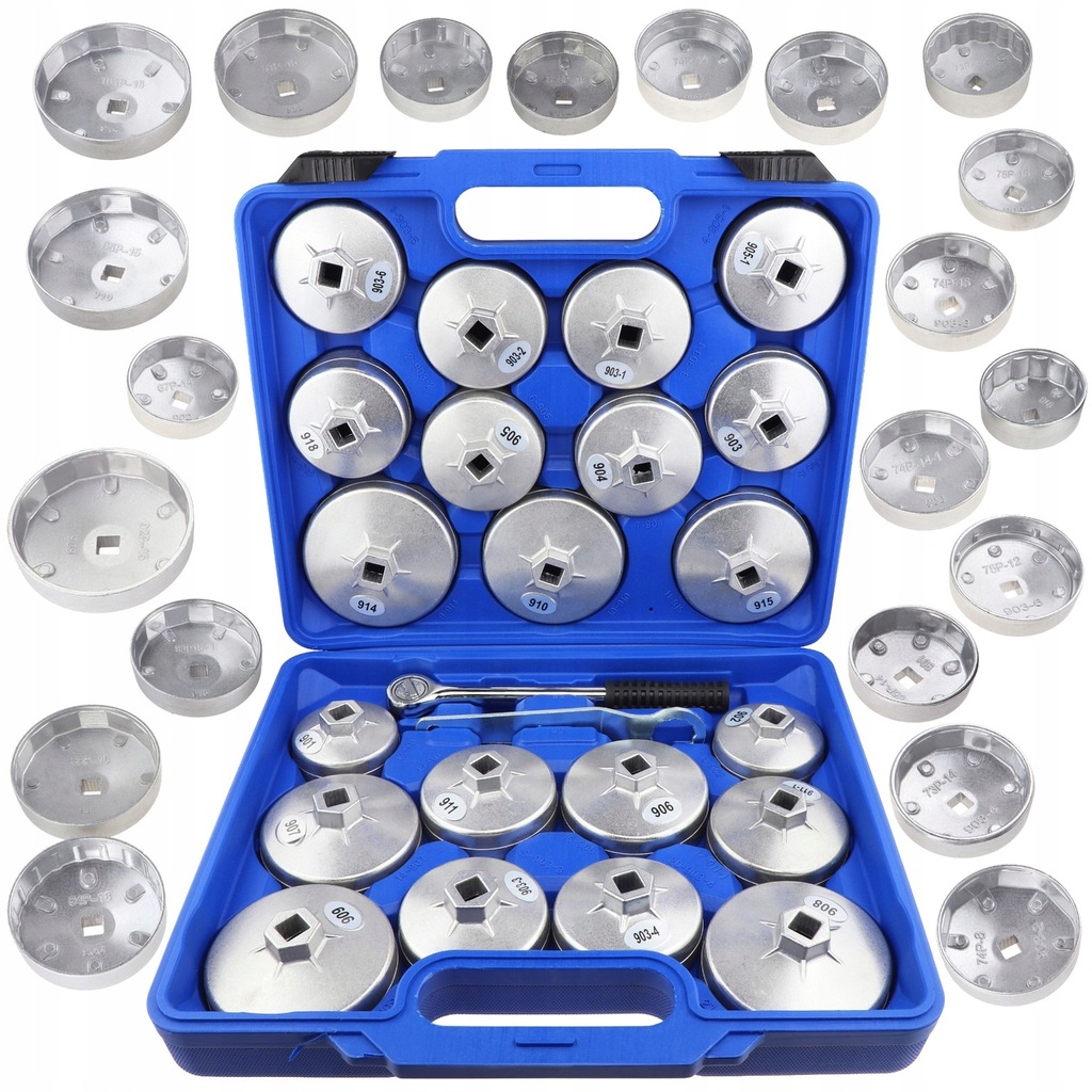 KLUCZE NASADOWE DO FILTRÓW OLEJU NASADKI DO ODKRĘCANIA FILTRÓW OLEJU 23 EL