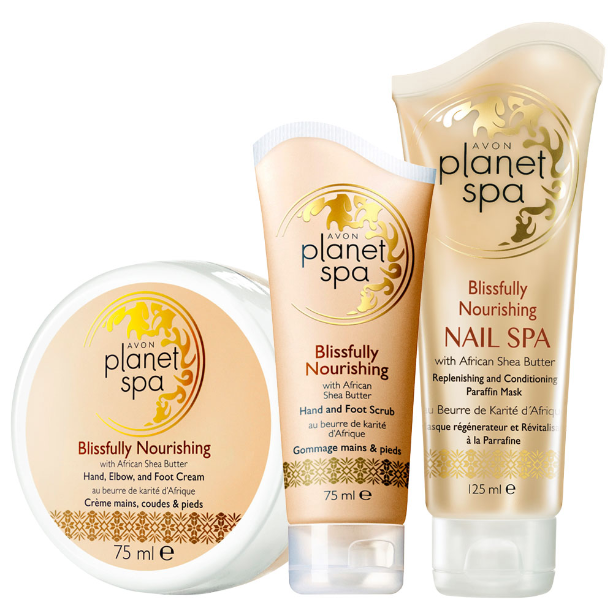 AVON Planet SPA Zestaw do stóp, dłoni i łokci