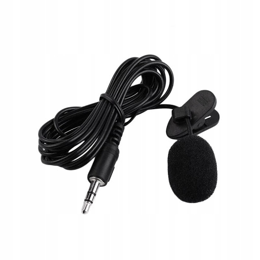 Mini Mikrofon z klipsem do laptopa / komputera