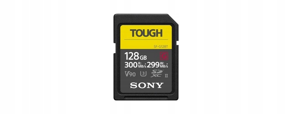 Sony SF-G128T pamięć flash 128 GB SDXC UHS-II Klasa 10