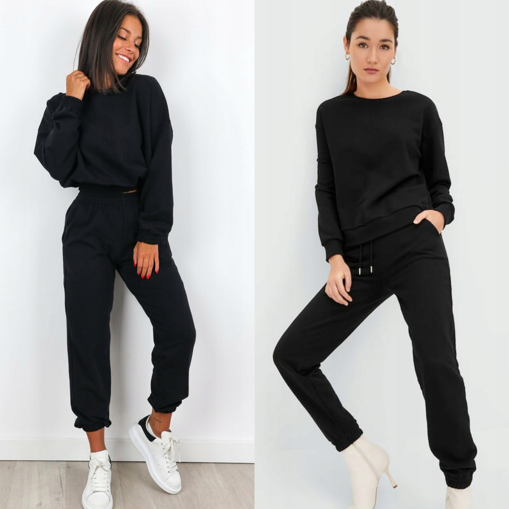 STRADIVARIUS KOMPLET DRESOWY DRES BLUZA SPODNIE- S