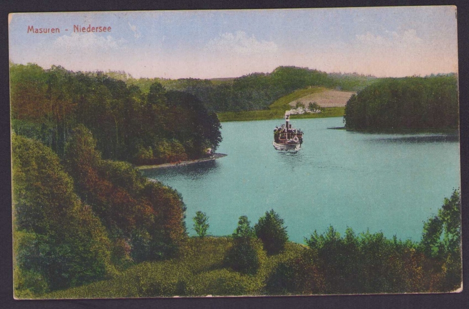 Ruciane-Nida - Niedersee, obieg Wiartel 1917 rok