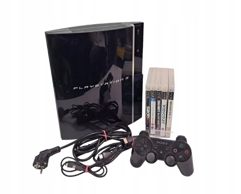 KONSOLA SONY PS3 FAT 80GB CECHL04 / ZESTAW