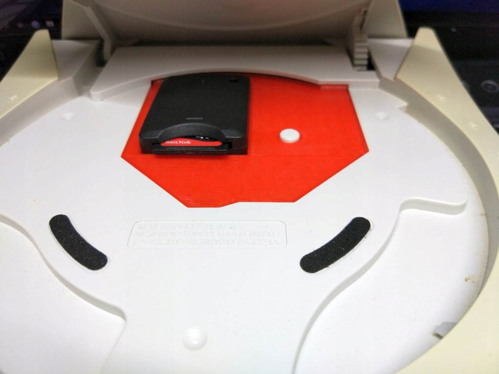 Sega Dreamcast adapter do GDEMU nowy CZERWONY