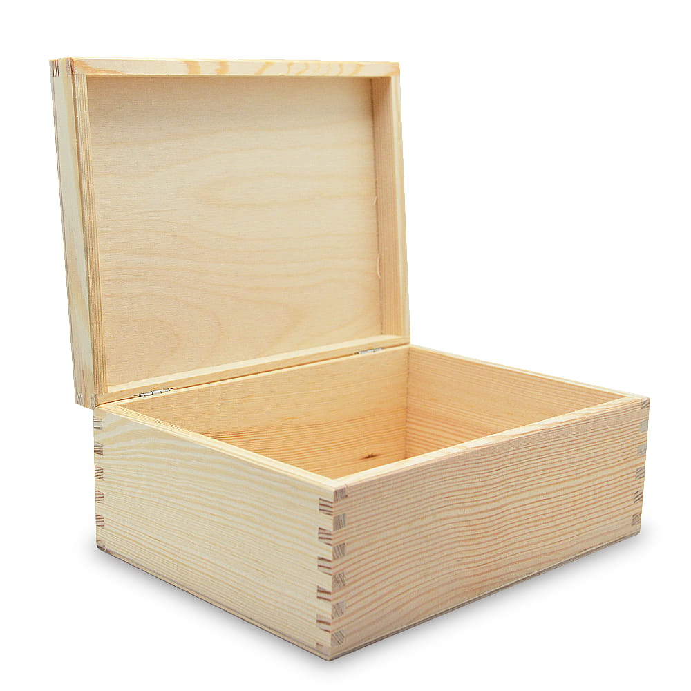 Pudełko drewniane 22x16,5x7,8 cm
