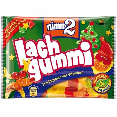 NIMM 2 LACH GUMMI X-MAS 250G Z NIEMIEC