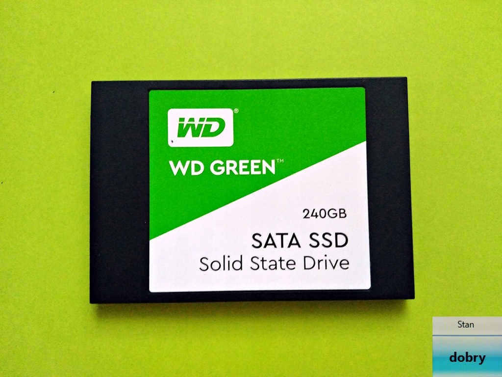 SSD 240GB WD Green WDS240G2G0A 2.5" - 12523901738 - oficjalne archiwum ...