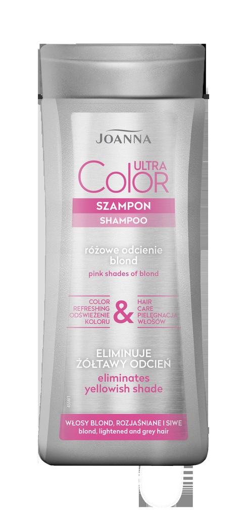 Szampon Joanna 200 ml ochrona koloru różowe odcienie blondu