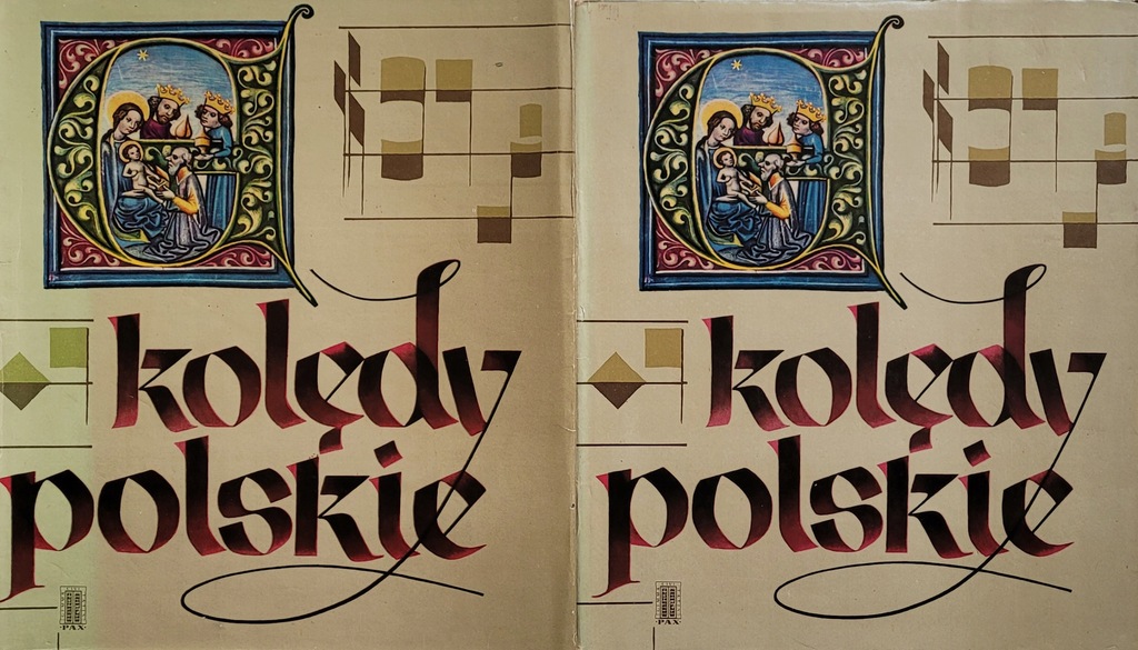 Kolędy polskie 966 - 1966 tom 1, 2 Juliusz Nowak-Dłużewski