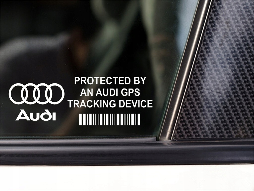 AUDI monitoring GPS naklejka antykradzieżowa 8555482980