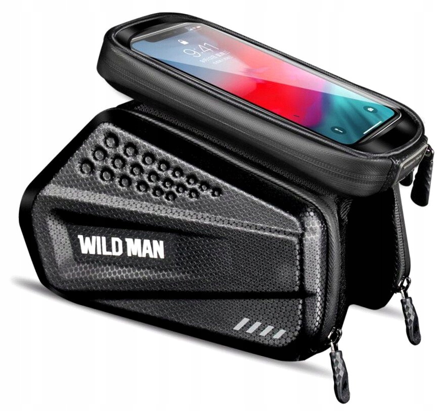 Sakwa rowerowa WILDMAN Hardpouch Bike Mount XXL torba na telefon na ramę