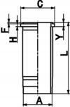 89367110 KOLBENSCHMIDT TULEJA CYLINDRA