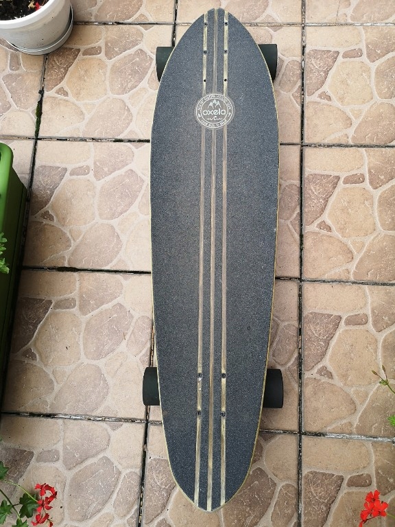 Oxelo longboard classic blue 95cm