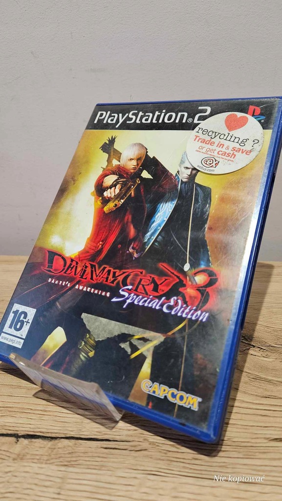 Gra DEVIL MAY CRY 3 SPECIAL EDITION Sony PlayStation 2 (PS2)