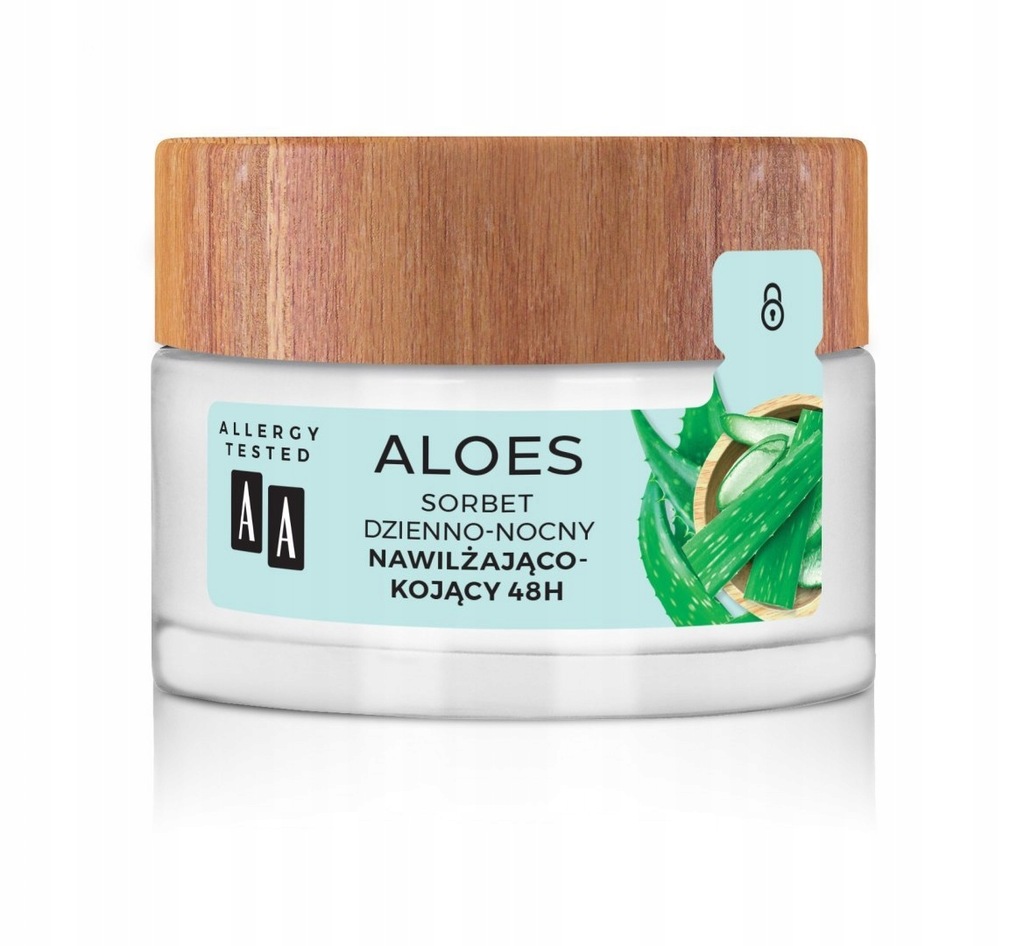 AA Aloes 100% Sorbet dzienno-nocny nawilżająco koj