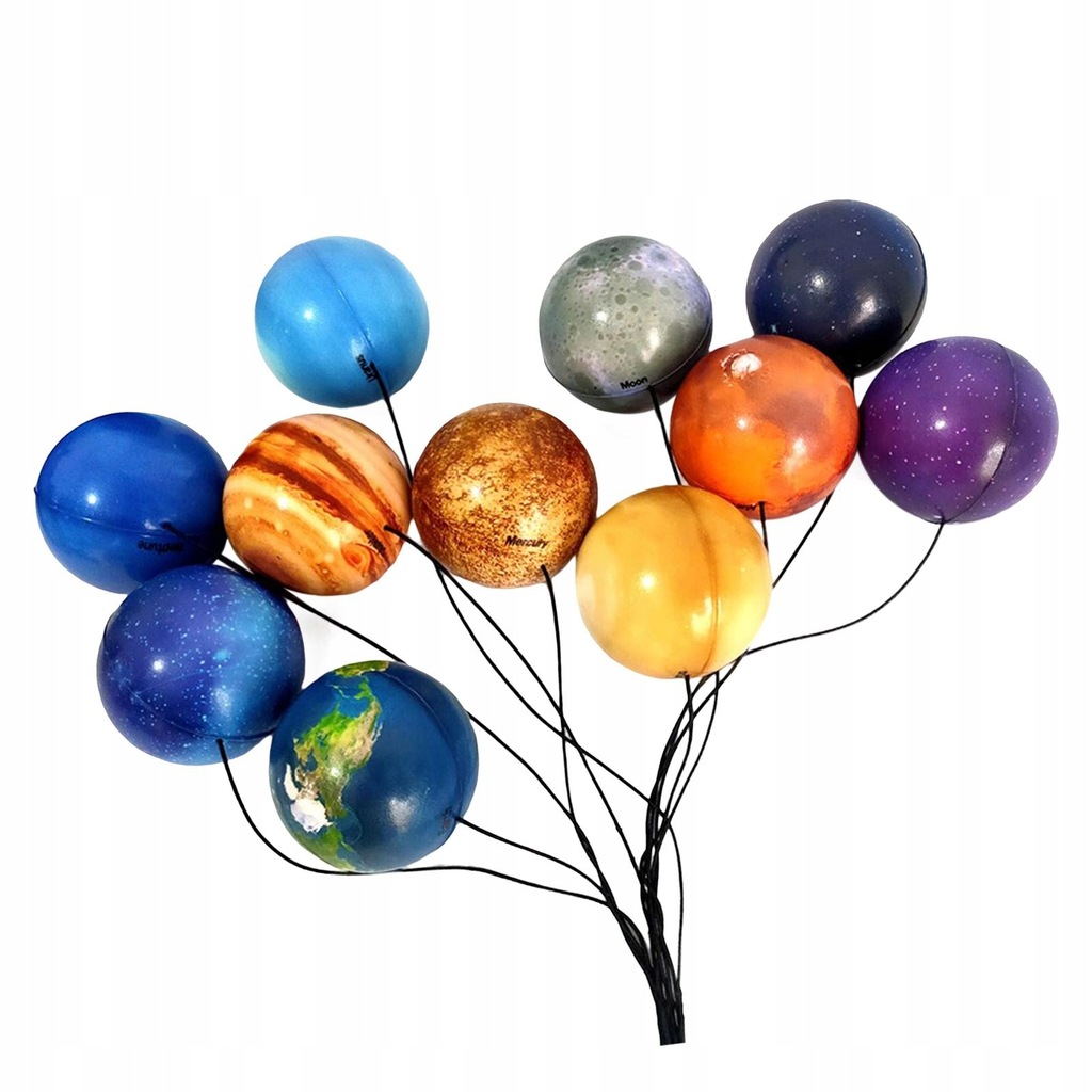 Planets Ball Toy Brain and 3
