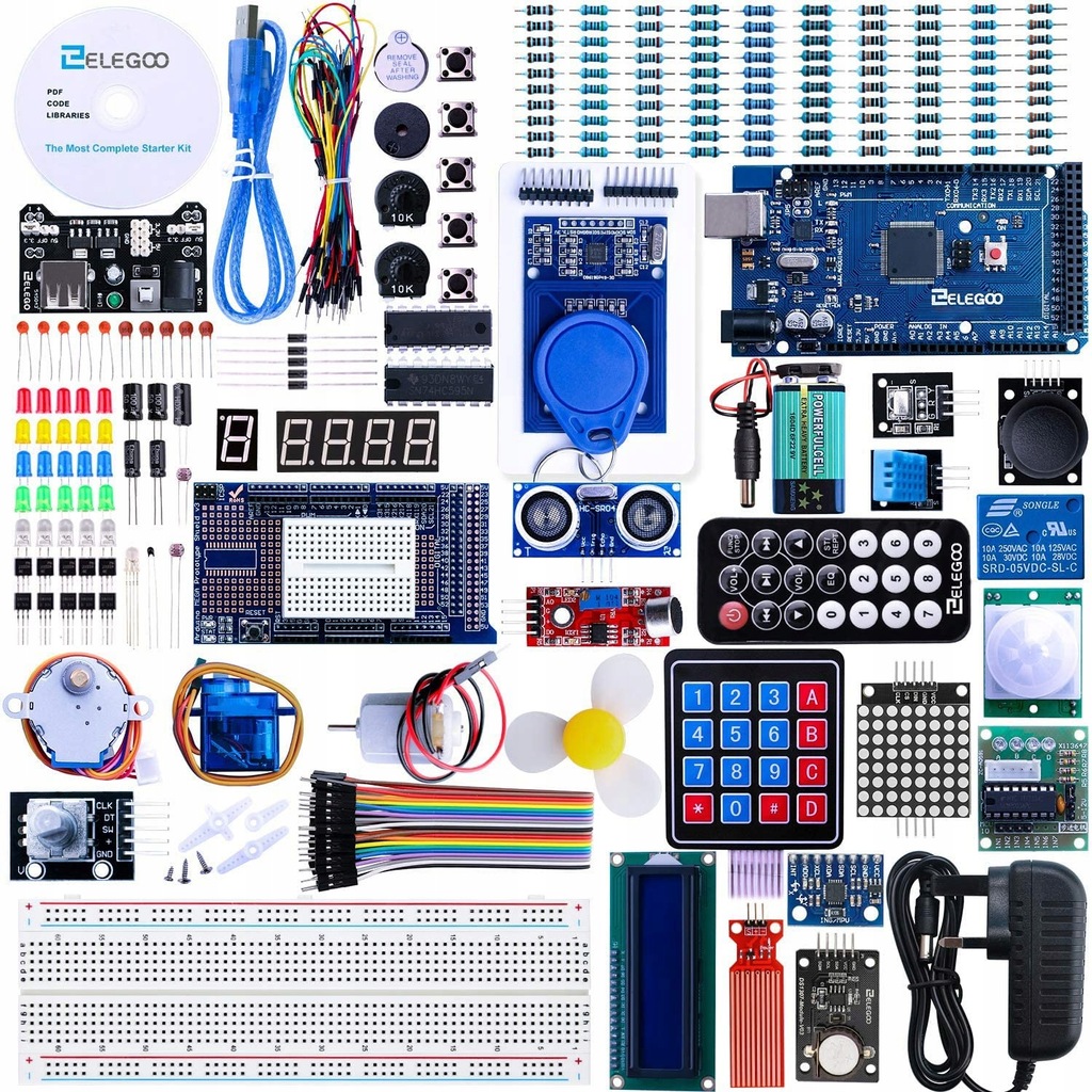 Elegoo Mega R3 zestaw startowy do Arduino Projekt