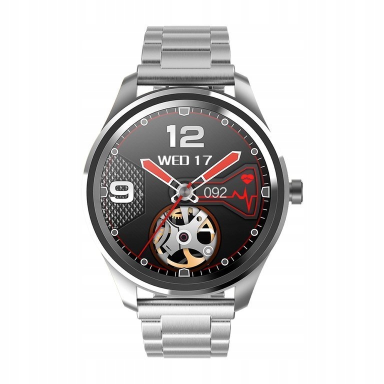 SMARTWATCH Gino Rossi SW012-3 silver/gray + dodatk