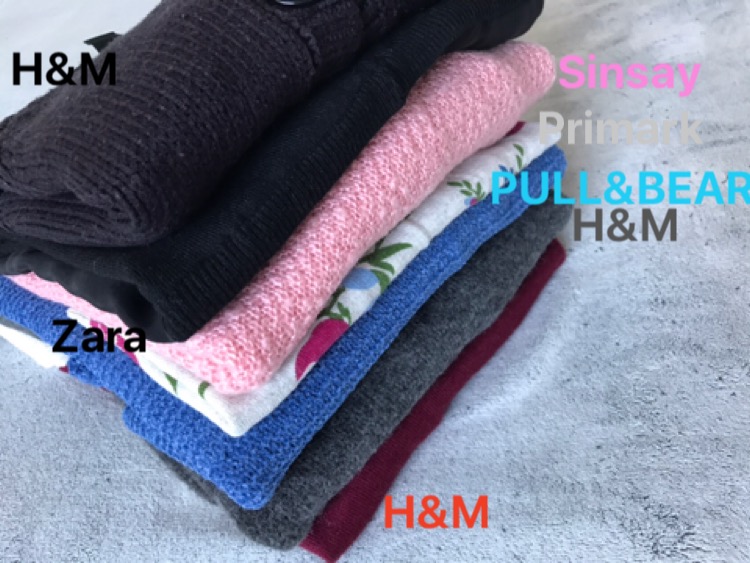 7 sweter H&M Pull&Bear Sinsay Zara Primark