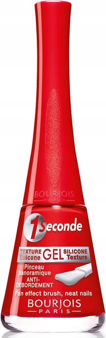 BOURJOIS 1SECONDE GEL LAKIER 10 Rouge poppy 9ml