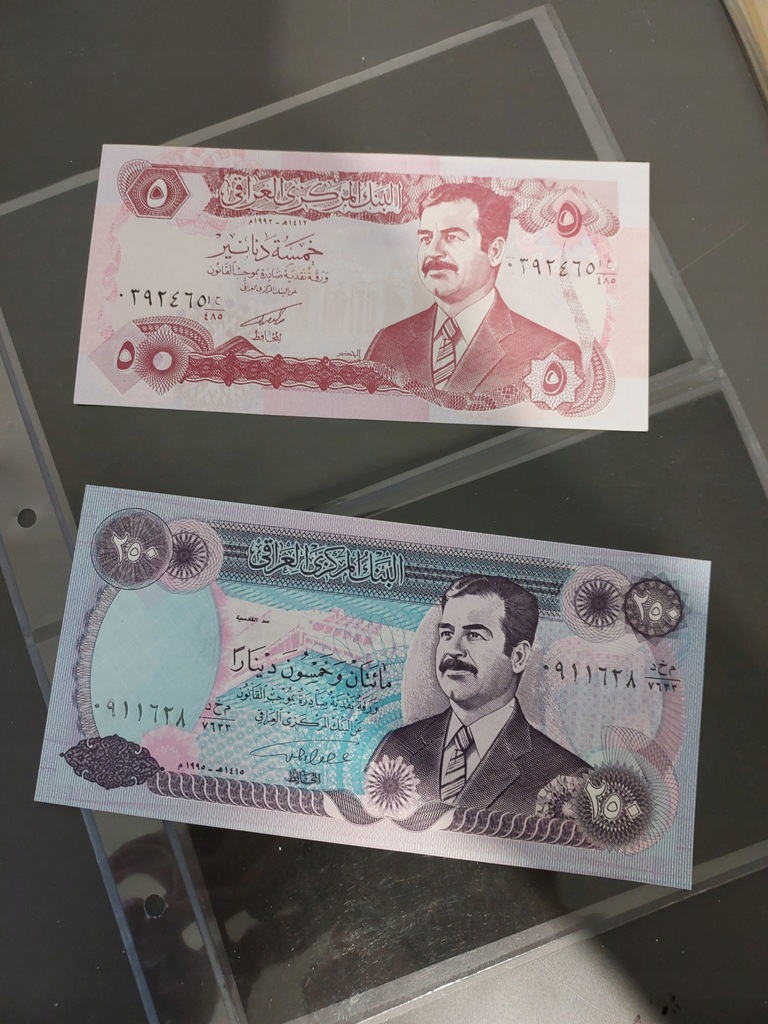 Banknoty Irak