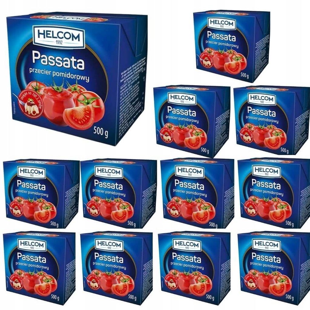 Passata przecier pomidorowy Helcom 500g 12 szt