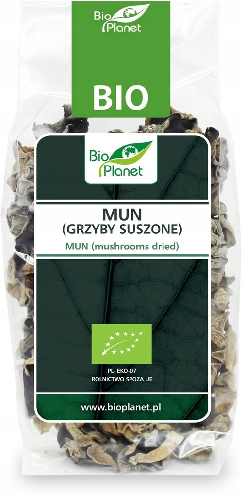 MUN (GRZYBY SUSZONE) BIO 50 g - BIO PLANET