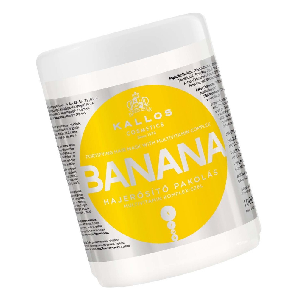 KALLOS KJMN MASKA BANANOWA BANANA 1000 ml 6768825676 oficjalne