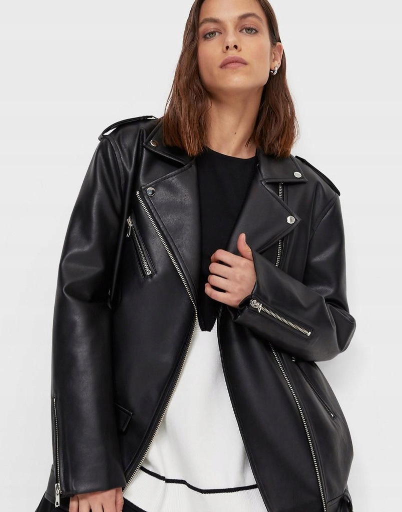 STRADIVARIUS KURTKA RAMONESKA ZIP X1W XXC__S