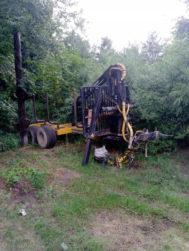 Przyczepa leśna FTG FOREST