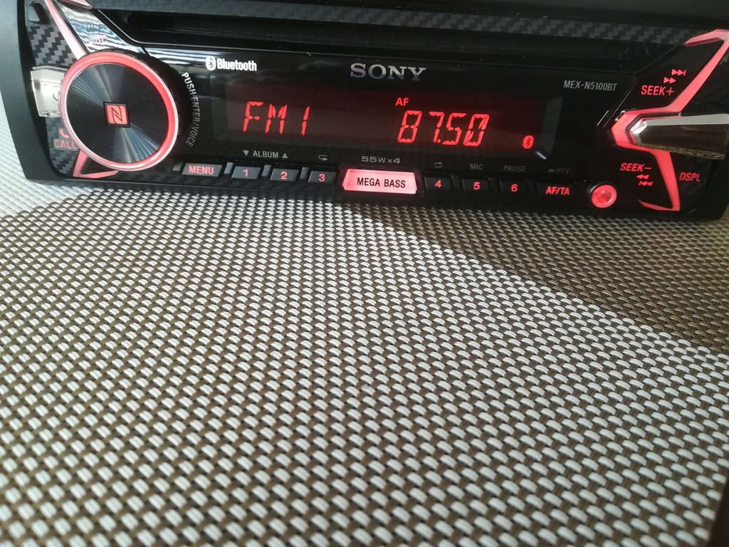 Radio SONY MEXN5100BT NFC BT CD PILOT WZM 4x55 7936195184
